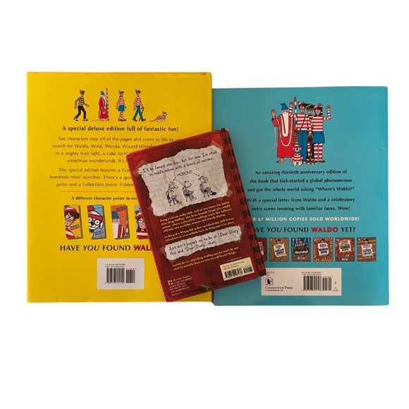 Where’s Waldo and Diary of a Wimpy Kid Books - Picture 2 of 8